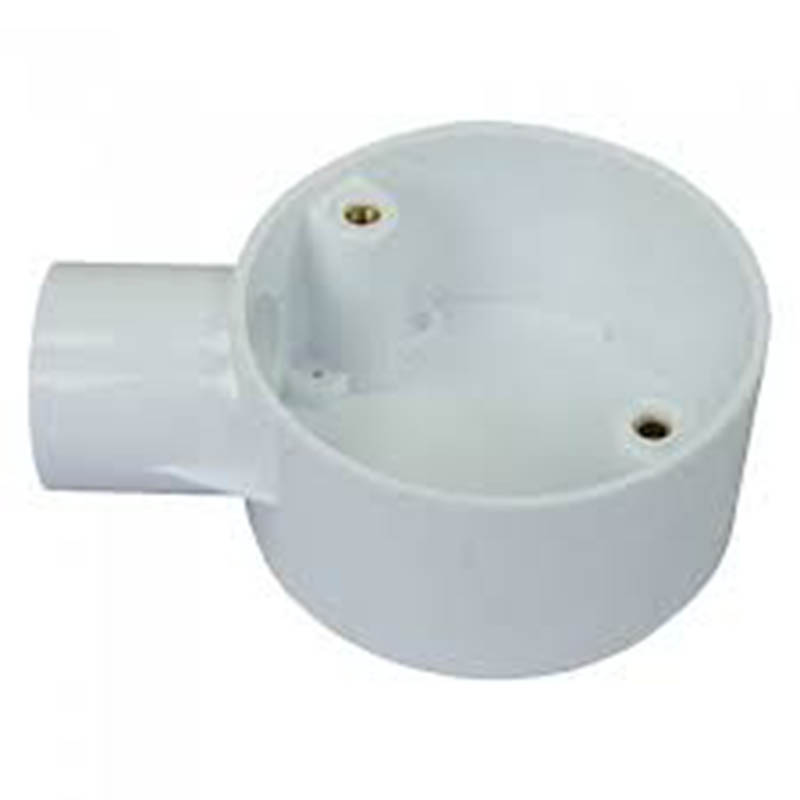 20mm White PVC Conduit Terminal Box